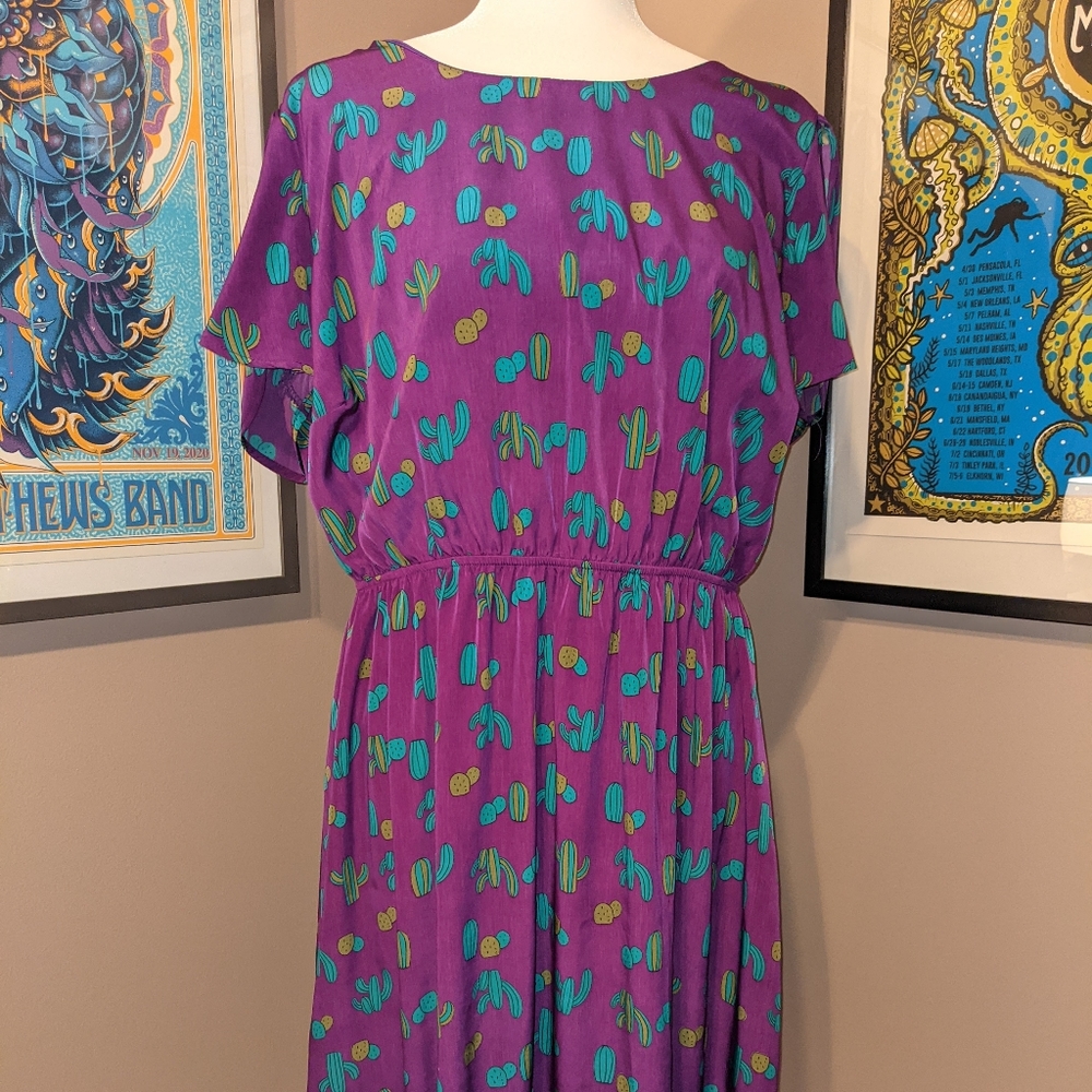 Peach Love Cacti Dress